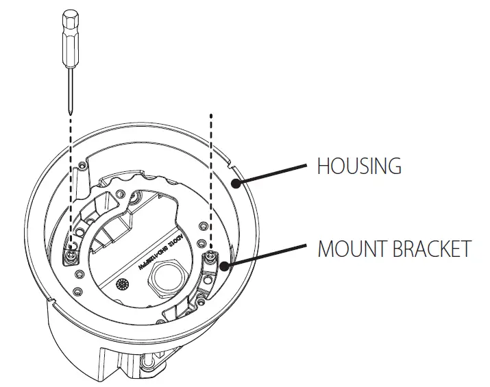 Hanwha Techwin SHD-1128FPW In-Ceiling Housing 4