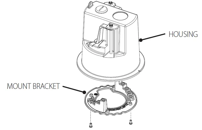 Hanwha Techwin SHD-1128FPW In-Ceiling Housing 6