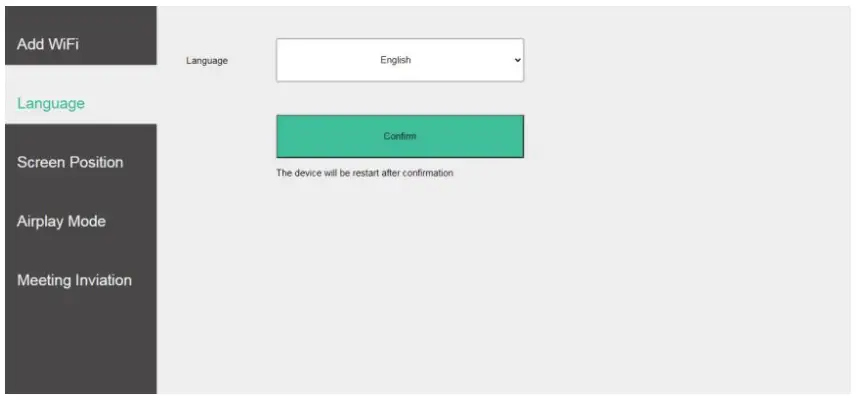 ASK nano Starter Set Homepage