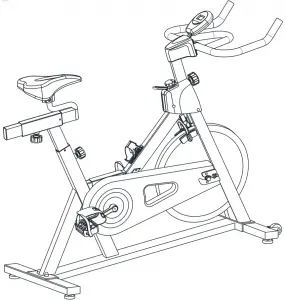 LIFESPAN SM-310 M2 Spin Bike-A