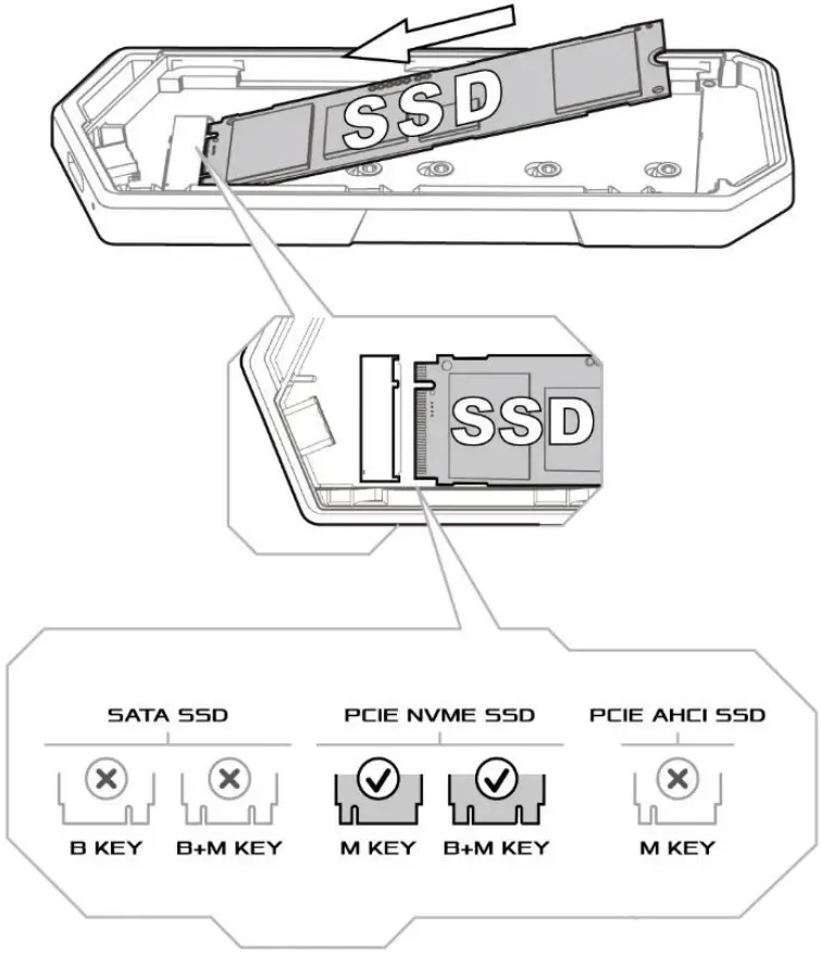 ASUS ROG Strix Arion EVA Edition SSD Enclosure A05