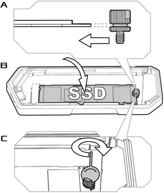 ASUS ROG Strix Arion EVA Edition SSD Enclosure A06