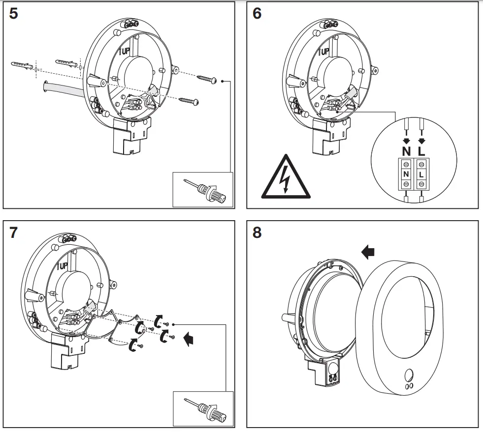 LEDVANCE 4058075564121 LED Outdoor Wall Light - Fig 3