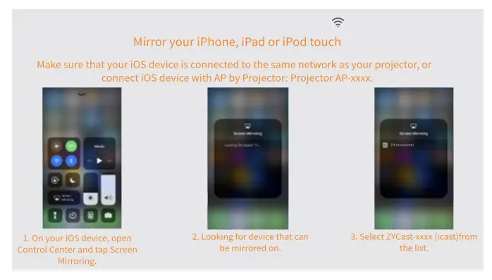 vankyo leisure 3w pro wireless 720p mini projector - Box 13