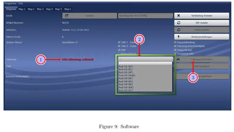 KUFATEC Jaguar F-Pace 2.0 D Original Sound Booster Active Module-9