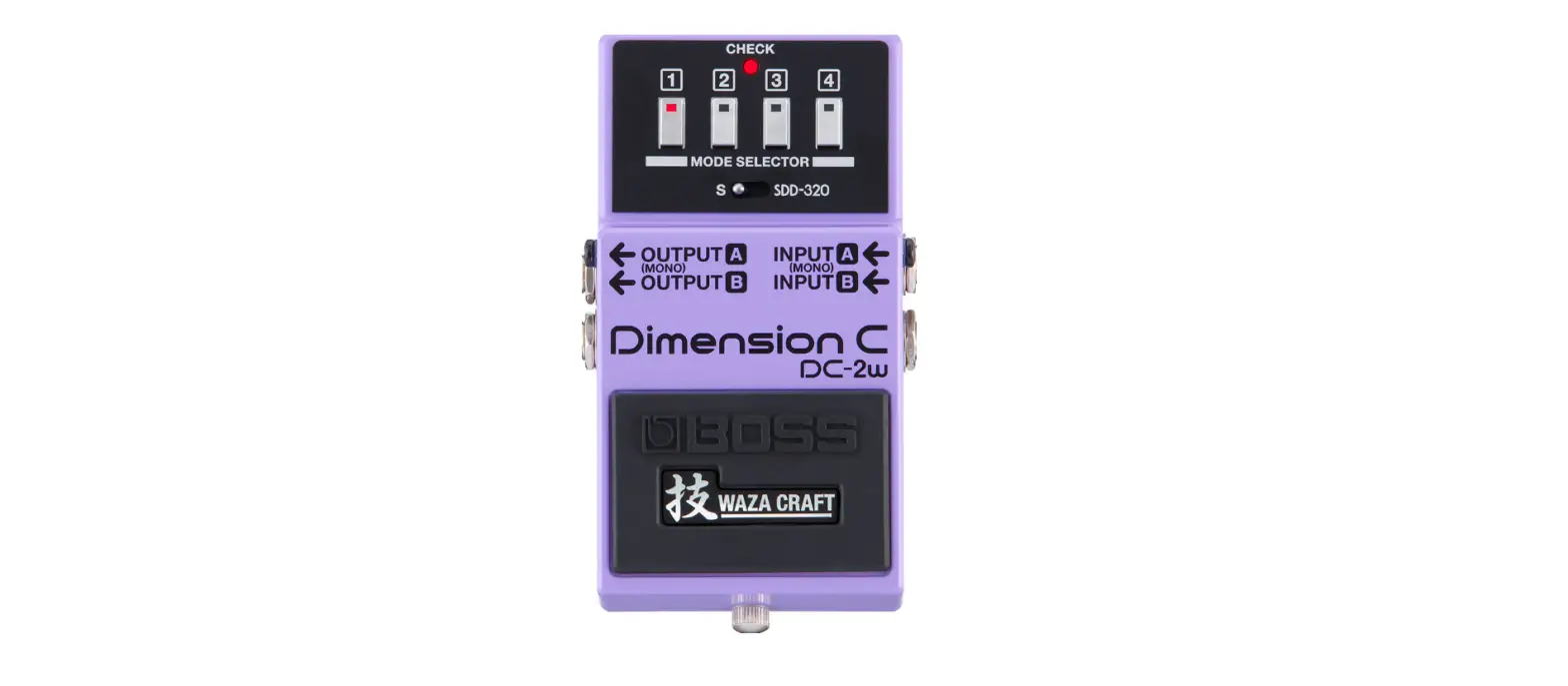 Boss Dc-2w Dimension Chorus Effect Pedal Owner's Manual