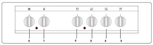 VOX EHT Series Free Standing Cooker - 7