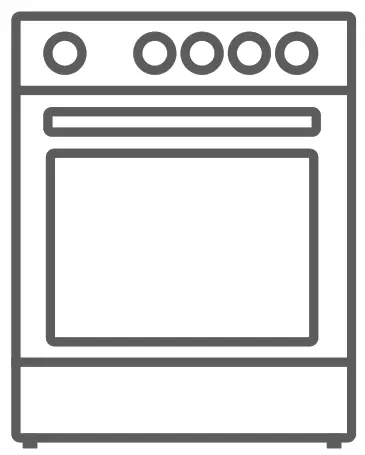 VOX EHT Series Free Standing Cooker