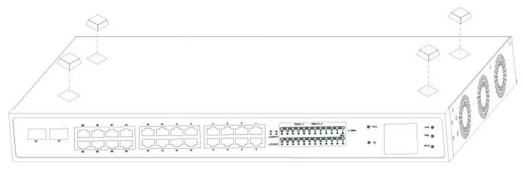 PROVISION ISR PoES 16250GCL 2SFP Color LCD PoE Switch-fig21