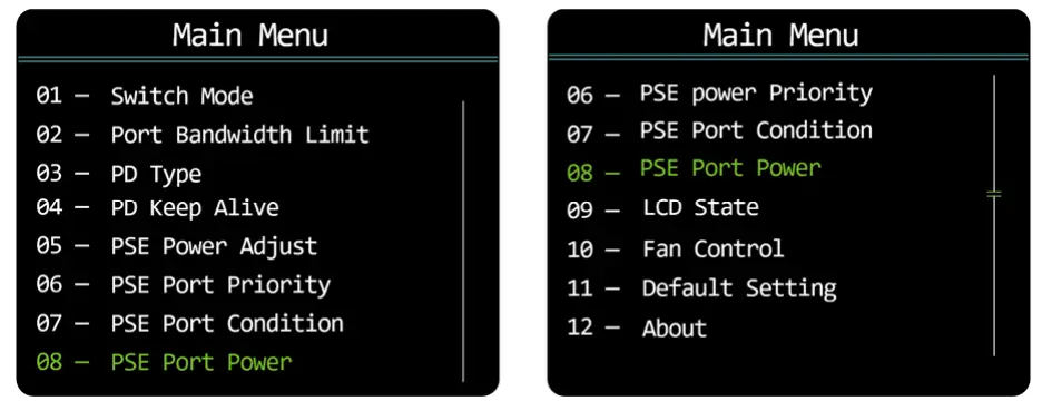 PROVISION ISR PoES 16250GCL 2SFP Color LCD PoE Switch-fig7