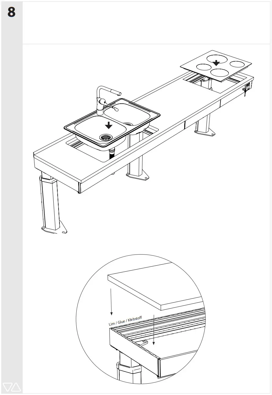 GRANBERG 6310L Baselift Floor 40mm Front - Figure 14