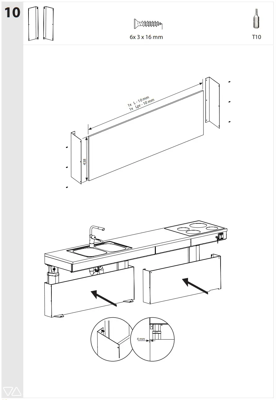 GRANBERG 6310L Baselift Floor 40mm Front - Figure 16