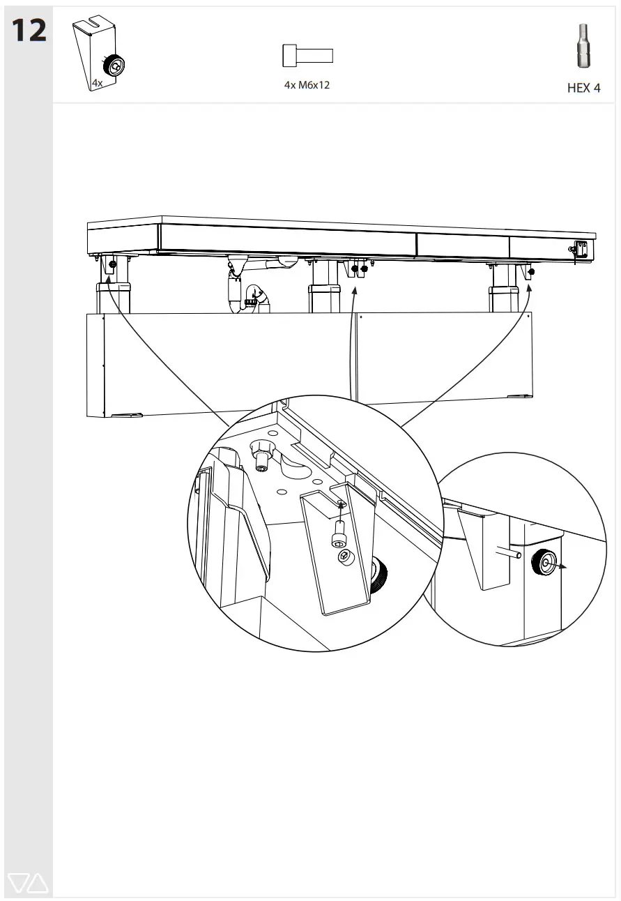 GRANBERG 6310L Baselift Floor 40mm Front - Figure 18