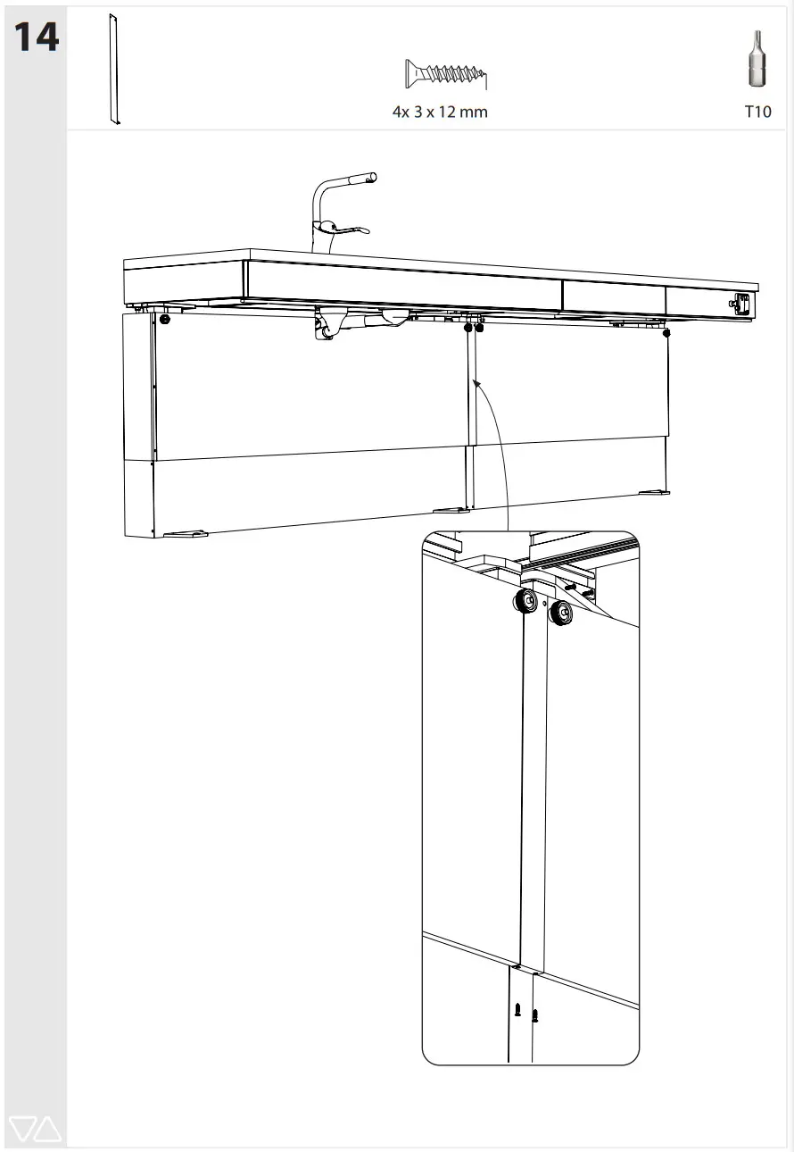 GRANBERG 6310L Baselift Floor 40mm Front - Figure 20