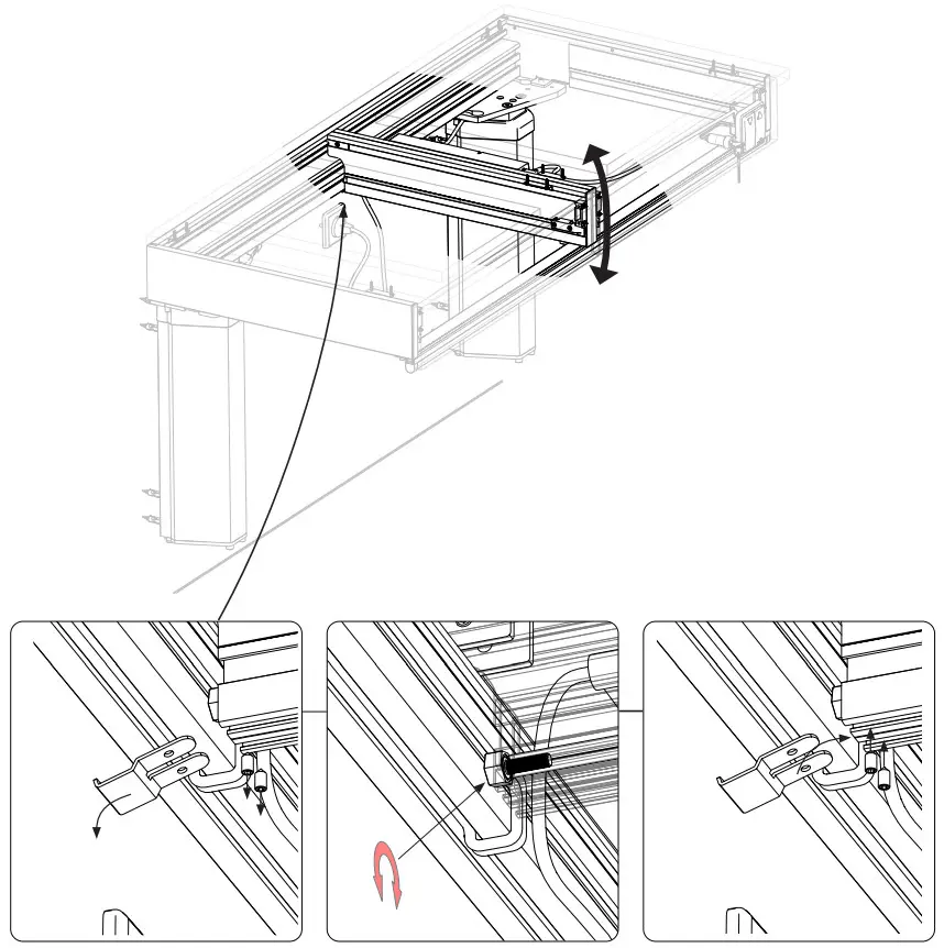 GRANBERG 6310L Baselift Floor 40mm Front - Figure 23