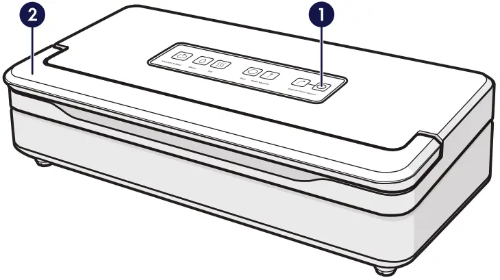 Electrolux E6VS1-6AG Explore Vacuum Sealer A01
