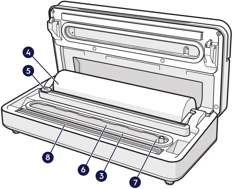 Electrolux E6VS1-6AG Explore Vacuum Sealer A02