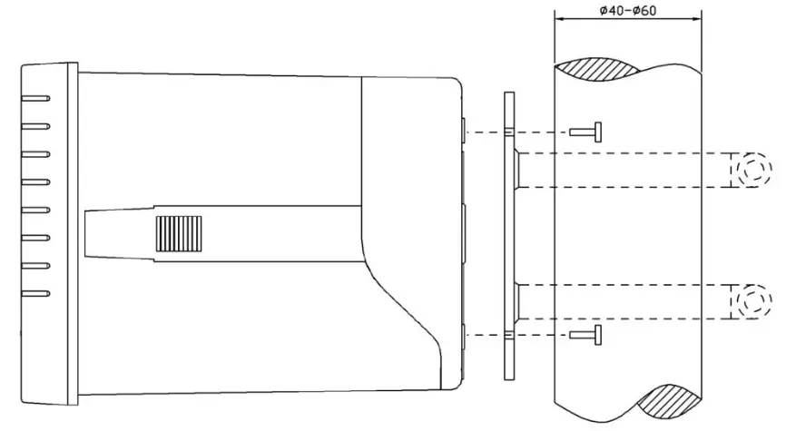 BOQU pHG 2091Pro ORP Meter - diagram1