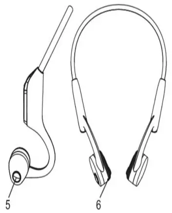 Headphones 221111 LS&S, LLC Bluetooth - 3