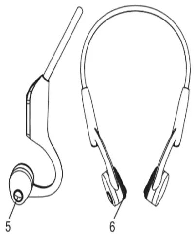 Headphones 221111 LS&S, LLC Bluetooth - 4
