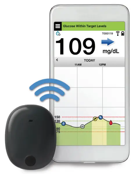 eversense XL CGM System Includes a Sensor