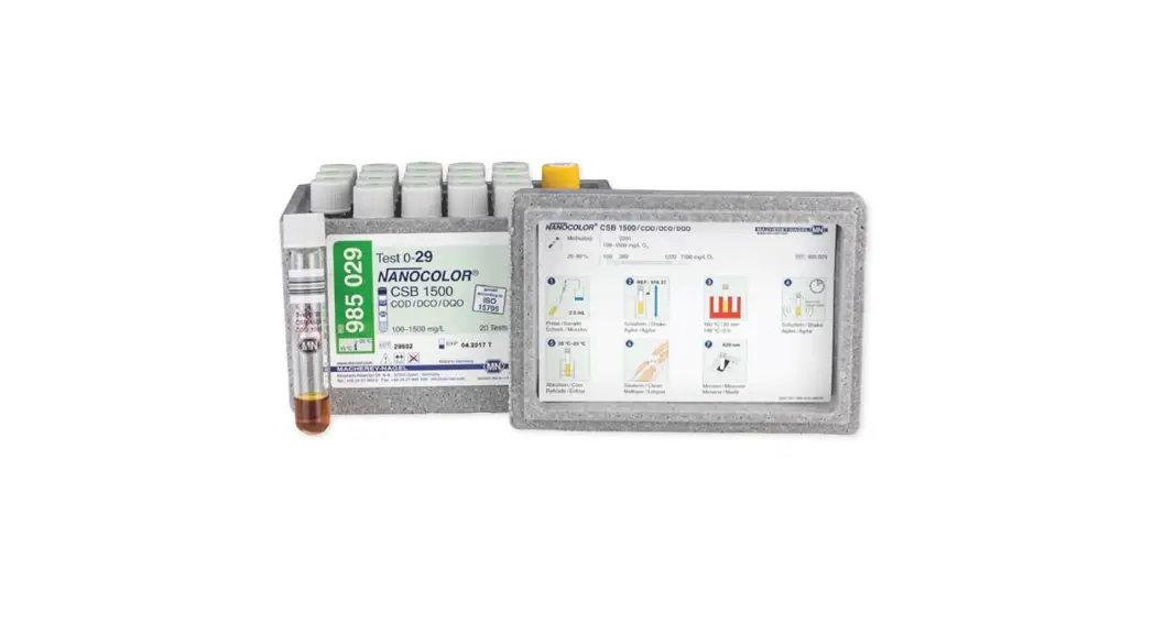 Macherey-nagel 985038 Nanocolor Cod Hr 1500 Tube Test Instructions Macherey-nagel 985038 Nanocolor Cod Hr 1500 Tube Test Instructions