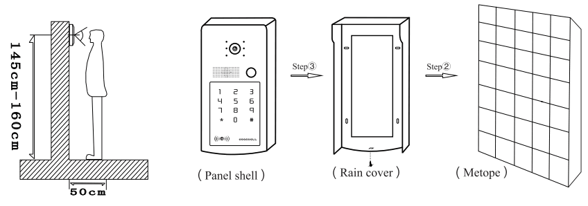 tuya Digital High Definition WiFi Doorbell - Installation Instructions