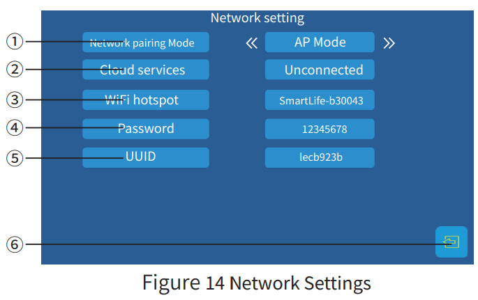 tuya Digital High Definition WiFi Doorbell - Network Settings