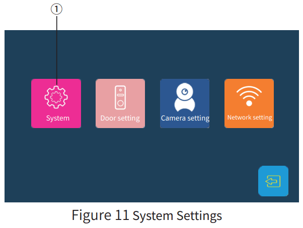 tuya Digital High Definition WiFi Doorbell - System settings