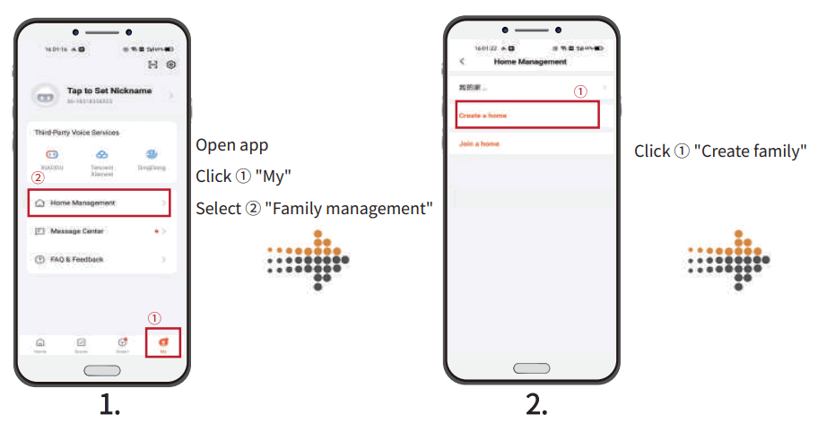 tuya Digital High Definition WiFi Doorbell - phone APP connection