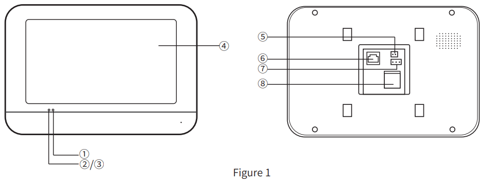 tuya Digital High Definition WiFi Doorbell - product appearance