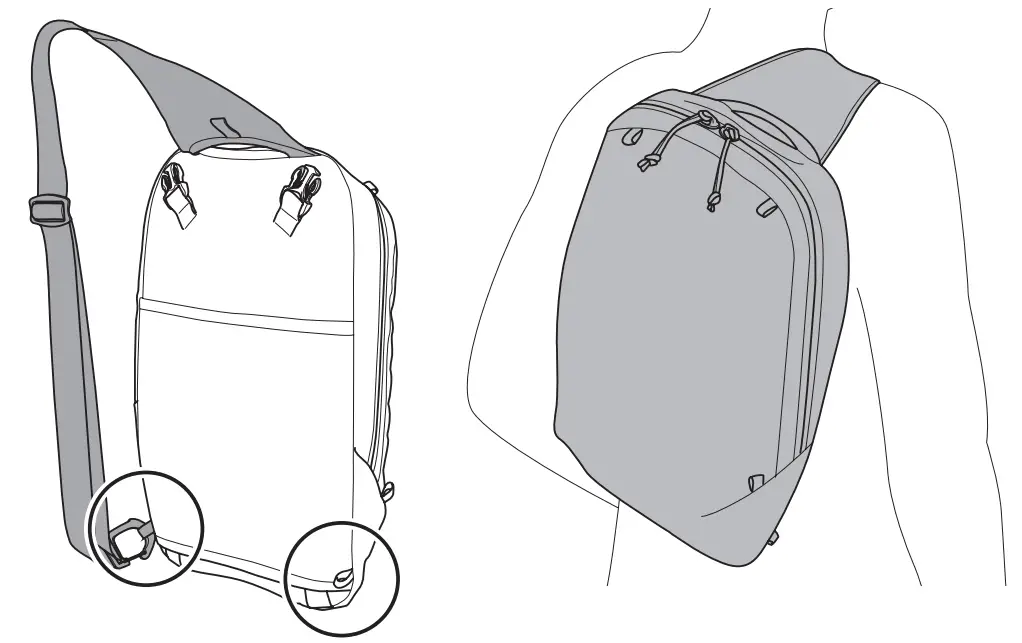 THULE 3204540 Sapling Sling Pack fig 4