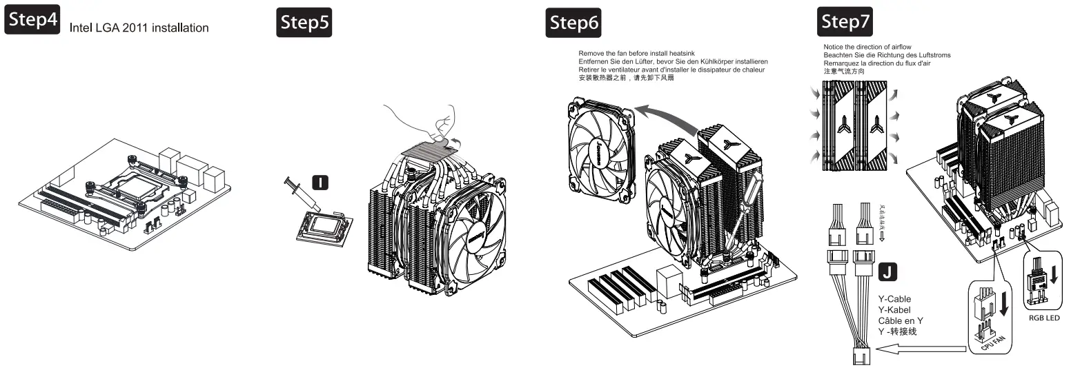 JONSBO CR-2000GT Air Cooling Radiator-FIG5