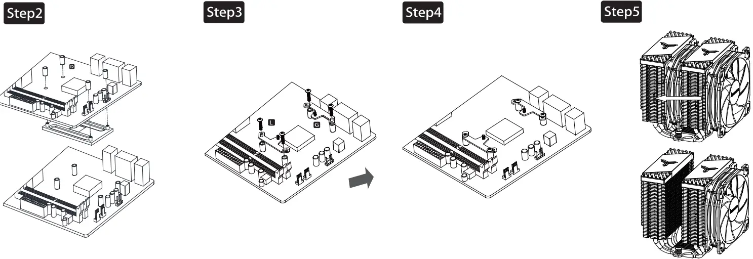 JONSBO CR-2000GT Air Cooling Radiator-FIG6
