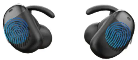 Srhythm S7 True Wireless Stereo Earbuds - Multifunction Touchpad