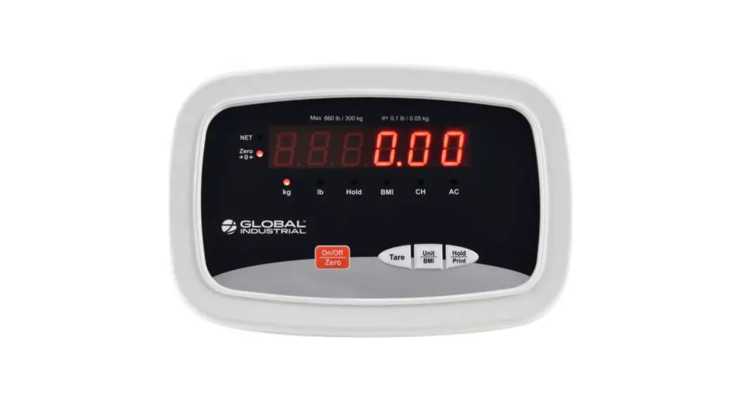 Global Industrial 412606 Indicator Instruction Manual