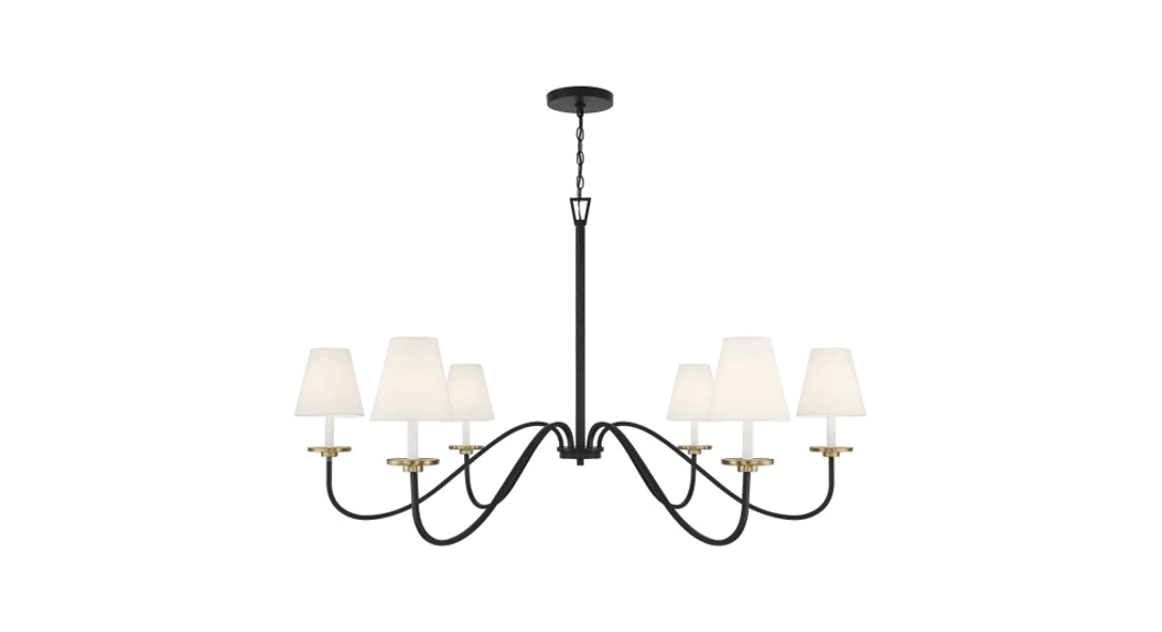 Savoy House M100106bnb 6-light Chandelier Instruction Manual