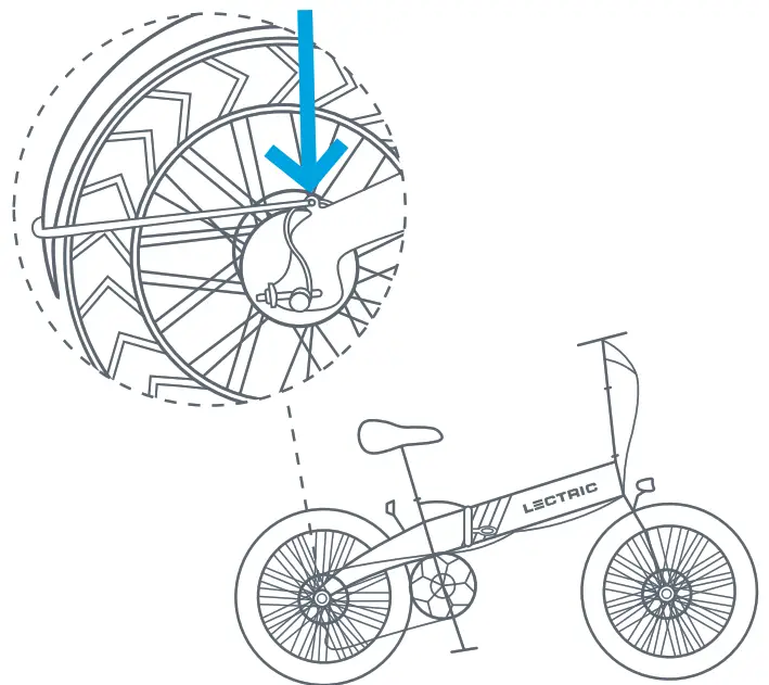 LECTRIC eBIKES XP Lite Fenders Bike - Figure 7
