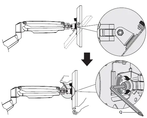 MOUNTUP-MU2002-Polished-Aluminium-Dual-Monitor-Wall-Mount-fig-12