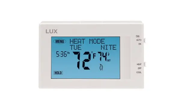 Lux Tx9600tsa Programmable Touchscreen Thermostat Installation Instruction