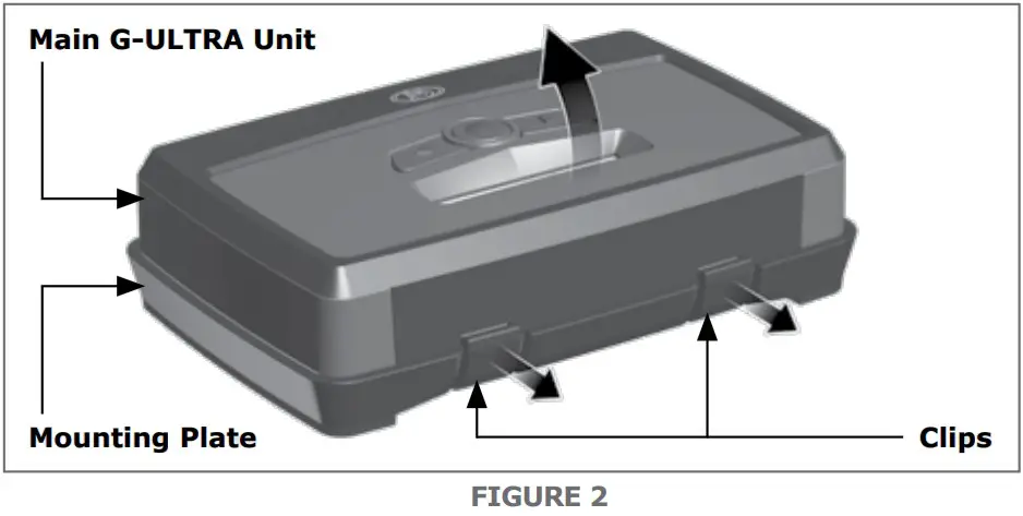 CENTSYS G ULTRA G Speak Ultra GSM Audio intercom - Mounting Plate