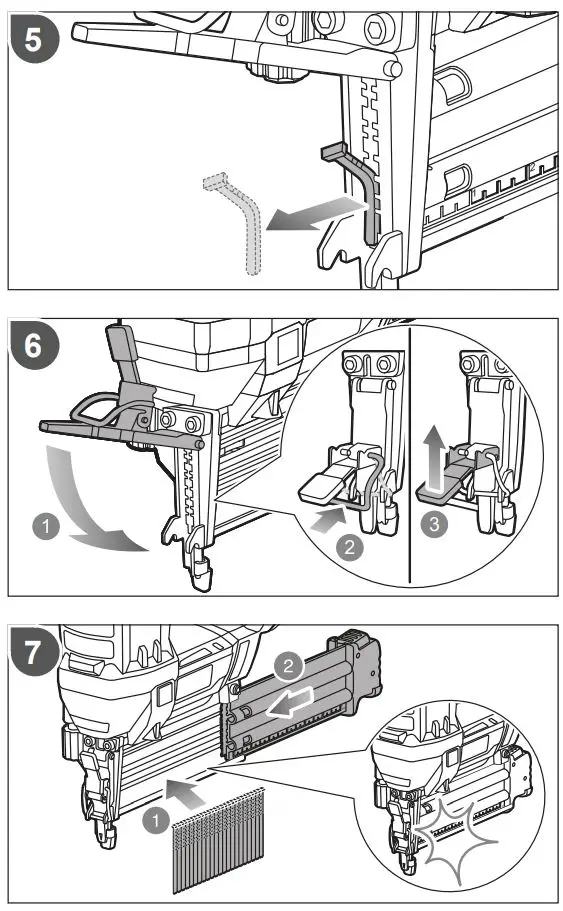 RYOBI-R18N18G-Pneumatic-Hammer-Stapler-Sub-fig 14