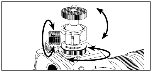 elvid-SHOE-HD-MINI-Mini-Shoe-Mount-Ball-Head-FIG-4