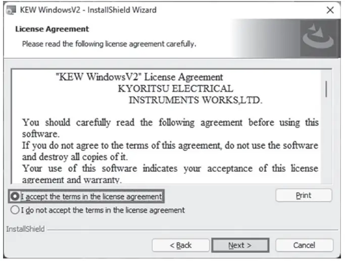 KEW6305-Power-Meter-with-500A-Current-Sensors-Instruction-FIG-4