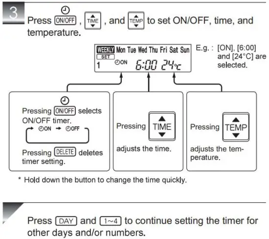 FIG 22 WEEKLY TIMER OPERATION.JPG