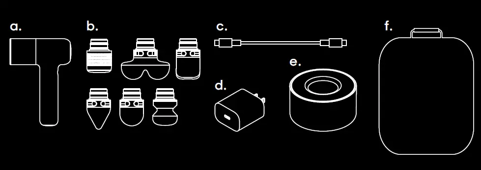 SHARPER IMAGE POWERBOOST PRO+ Dual-Temperature Percussion Massager 1