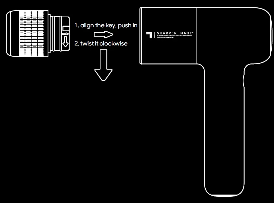 SHARPER IMAGE POWERBOOST PRO+ Dual-Temperature Percussion Massager 3