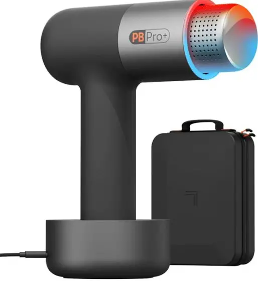 SHARPER IMAGE POWERBOOST PRO+ Dual-Temperature Percussion Massager