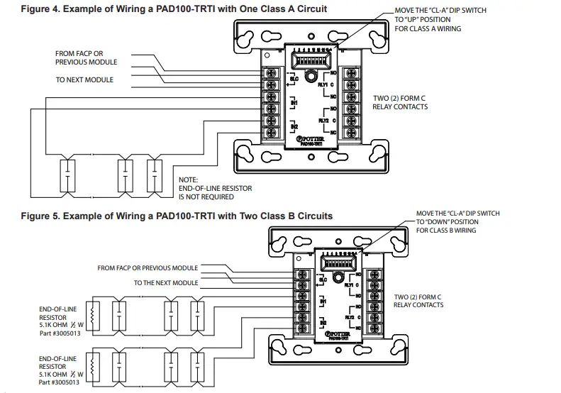 POTTER-PAD100-TRTI-Two-Relay-Two-Input-Module-Instruction-Fig-4
