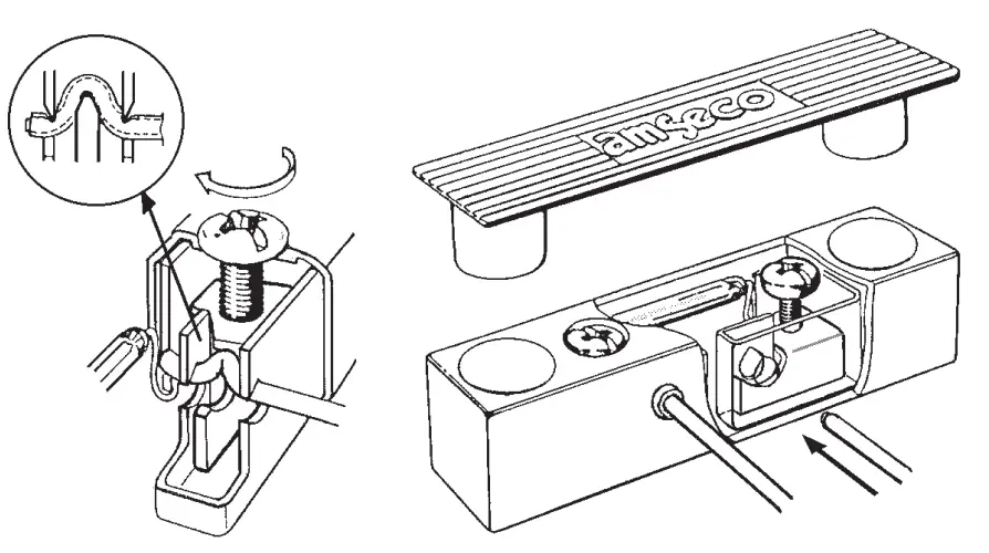 POTTER AMS-51CV Insulation Displacement Surface Mount Contact - Exclusive 5-Point Contact